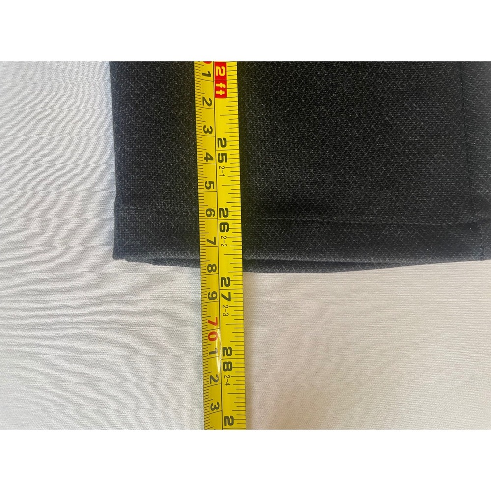 DKNY Jeans Womens XL Black Textured Pull On Slim Leg Pants NWT DWACN1005 - Picture 7 of 10